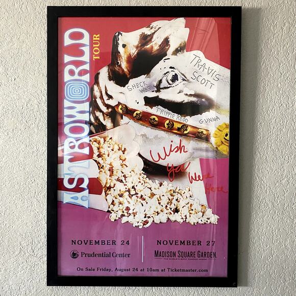 Travis Scott Cactus Jack Utopia Rodeo Birds Astroworld Tour Merch Poster 24x36 - Picture 1 of 1